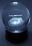Florida Gators Griffin Stadium Etched Crystal Ball