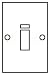 Premier 45 Amp Double Cooker Switch With Neon Polished Chrome (P40PC)