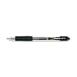 Pilot G2 Retractable Gel Ink Roller Ball Pen, Extra Fine Point, Clear Barrel, Black Ink, 12-Count (31002)