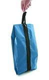 Bluecell Blue Color Nylon Waterproof Running Sport Shoe Bag/Sac + Bluecell Cable Tie