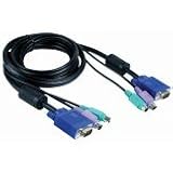  : D-Link DKVM-CB 6 Ft KVM Cable, Male to Male Connectors