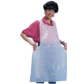 Disposable Bib Apron 24" X 42" Medium- Box Of 100 by Best Value Textiles