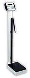 Detecto 6439 Eye-Level Heavy-Duty Digital Scale w/ Height Rod, 400 lb x 0.2 lb (MADE IN THE USA)