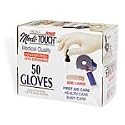 Medi-Touch Powder Free Latex Disposable Gloves, Large, 50-Count Boxes (Pack of 6)