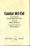 Cantar Del Cid (Selecciones austral ; 12 : Clásicos)