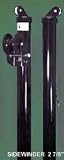 Douglas Sidewinder Black 2-7/8(Price/Set), Posts, Tennis Posts, Tennis