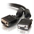 Cables To Go - 28003 - 15ft HD15 M/F SVGA Monitor Extension Cable with Ferrites