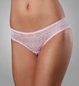 Dreamgirl Stretch Lace Low Rise Crotchless Panty (1300)