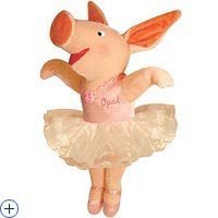 Childrens Toyshop  Toys : Opal Pig 11" Plush