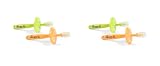 2 Pack Zo-li Gummy Stick Baby Gum Massagers (4 Total)