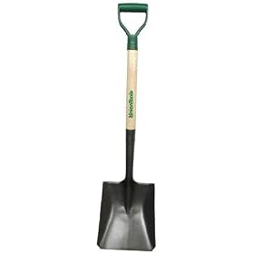 Union Tools 42106 Union Brand Open Back D Hndle Sq. Pt. Shovel