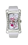 Ed Hardy Women's Oasis OA-SK Calf Skin Quartz Watch with White Dial