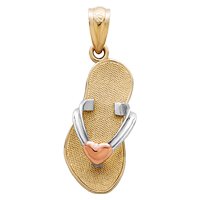14kt. Gold, Sandal Charm by Fred Meyer Jewelers