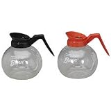 12 Cup Standard Decanter, Clear/Brown (BUN060780001) Category: Counter Top Coffee Perculators