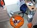 Mesa State College Mavericks 29 Round Basketball Mat