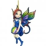 Midnight Rainbow Fairy Figurine