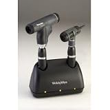 Universal Charger Desk Set, with PanOptic Ophthalmoscope, MacroView Otoscope, Lithium Ion Handle
