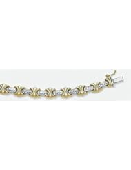 7mm 14k Stampato Bracelet 7"