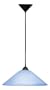 Eglo 7419ZA Uppsala 1 Light Pendant Light Fixture, Blue