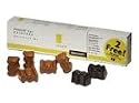 Xerox Ink ColorStix 5 Yellow and 2 Free Black Sticks for Phaser  340/350/360 - 5,500 Pages