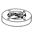 T. H. MARINE FLUSH MOUNT SCUPPER ASSEMBLYColor: Black