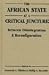 Book The African State at a Critical Juncture: Between Disintegration and Reconfiguration