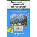 Tennengebirge - Lammertal - Osterhorngruppe. Wanderkarte. 1 : 50 000.