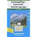 Tennengebirge - Lammertal - Osterhorngruppe. Wanderkarte. 1 : 50 000.