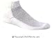 Women's Quarter Sock, White
