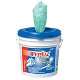 Wypall Waterless Hand Wipes, Herbal Fragrance, 75 per Bucket, 6/Ctn KCI91371