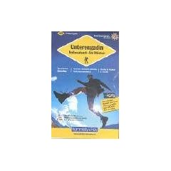 Wanderkarte Unterengadin 1 : 60 000, wasserfest. Engiadina Bassa, Nationalpark Val M�stair: Nationalpark - Val M�stair. Neu mit Index. GPS