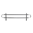 Heininger  4055 CommuteMate Pet Partition Add-on Rung
