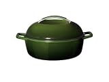 Review KitchenAid 51160 / KitchenAid 12-Inch Cast-Iron Chicken Fryer, Green