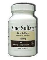 Zinc Sulfate 220 mg Dietary Supplement Tablets - 100 ea