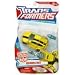 Search : Transformers Animated Deluxe Action Figure - Autobot Bumblebee with Snap On Rocket Thrusters