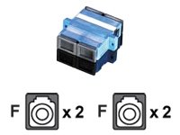Rotronic ROLINE LWL-Adapter LC Duplex Singlemode
