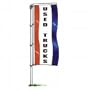 Rotator flagpole