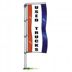 Rotator flagpole