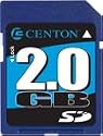 Centon 2 GB SD Flash Memory Card 2GBSD