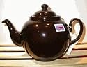 Brown Betty 6 Cup Tea Pot - Look for "Original Staffordshire Brown Betty" embossed on the outside of the Teapot for Quality and Authenticity - Made in England Not China