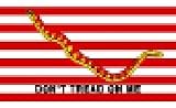 First Navy Jack Nylon Flag 5' x 8'