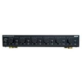 6-Zone Speaker Selector with Impedance Protection and Volume Controls