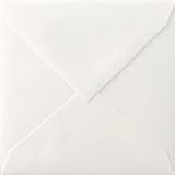 Fluorescent Wht. Lettra Marquis Ungummed Envelopes