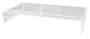 Kantek Acrylic Monitor Stand with Keyboard Storage, Holds up to 50 Pounds, 24 x 12.5 x 4 Inches, Clear (AMS300)