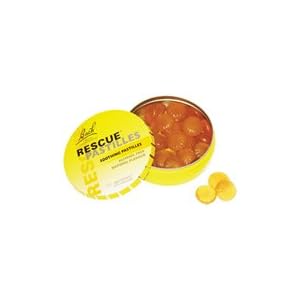 Bach Flower Rescue Pastilles Lozenge Black Currant (1 Tin) Bach Flower Rescue Pastilles - Lozenge Black Currant (1 Tin)