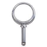 PERKO ROUND TYPE ROWLOCK HORNSType: Zinc / Finish: Chrome Plated / Ct: 1 pair