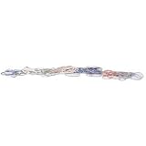 RUBBER BANDS 800-PK 5 COLORS