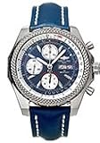 Breitling J1336212-C649-105X Motors Blue Dial Leather Alligator Men's Automatic Chronograph Watch