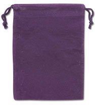 Purple Velvet Gift Bag