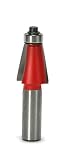Freud 40-094 7/8-Inch x 1-Inch, 11-1/4-Degree Angle Chamfer Bit (1/4-Inch Shank)